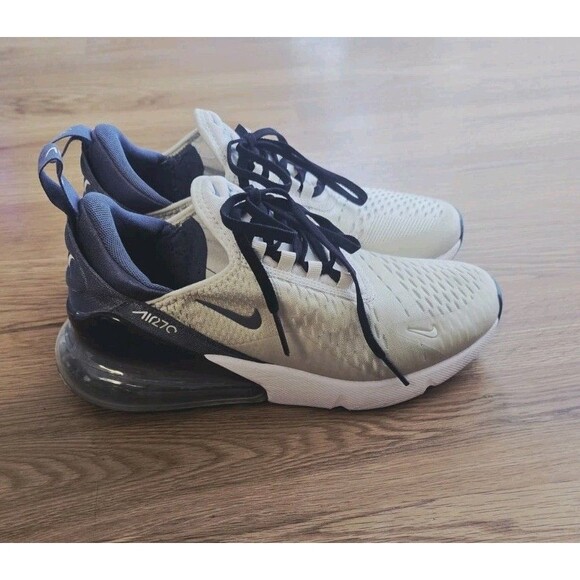 Nike Air Max 270 Women's Size 8.5 Running Shoes Light Bone Sneakers - Picture 6 of 10